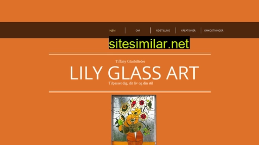 lilyglassart.dk alternative sites