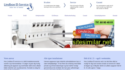 lindboeelservice.dk alternative sites