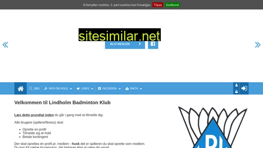 lindholmbadmintonklub.dk alternative sites