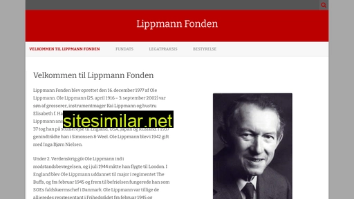 lippmannfonden.dk alternative sites
