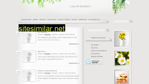 lisamsanders.dk alternative sites