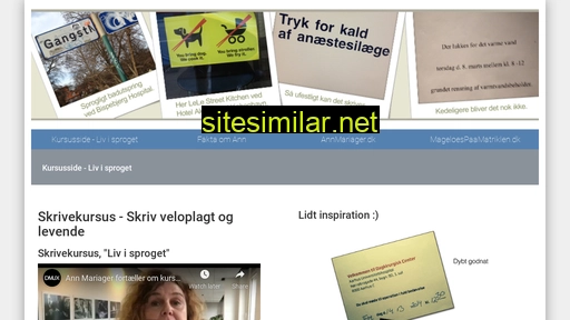 livisproget.dk alternative sites