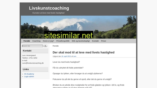 livskunstcoaching.dk alternative sites