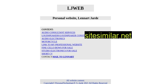 Ljweb similar sites