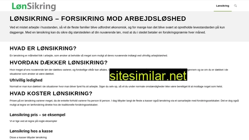 loensikring.dk alternative sites