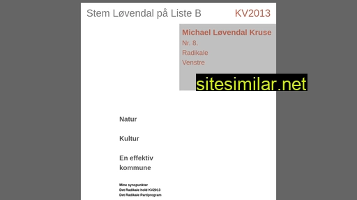 loevendal.dk alternative sites