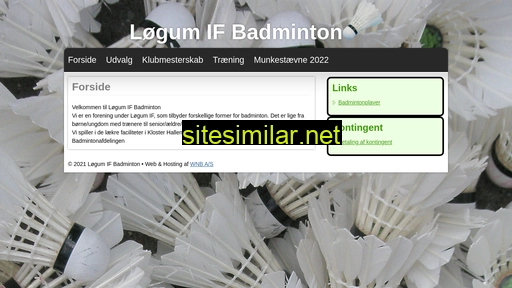 Logumbadminton similar sites
