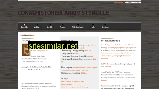 lokalhistorisk-arkiv-stenlille.dk alternative sites