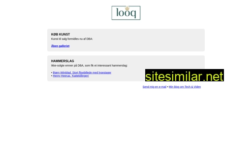 looq.dk alternative sites