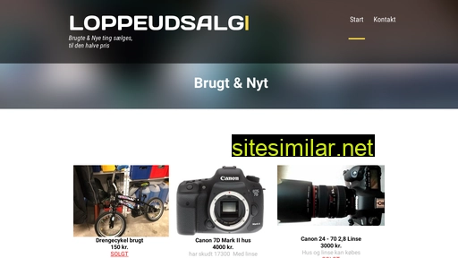 loppeudsalg.dk alternative sites