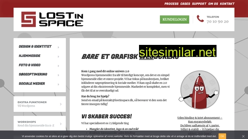 lostinspace.dk alternative sites