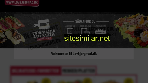 lovbjergmad.dk alternative sites