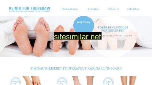 lunnsgaard-fodterapi.dk alternative sites