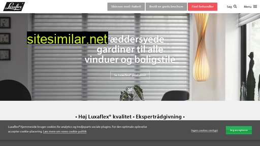 luxaflex.dk alternative sites
