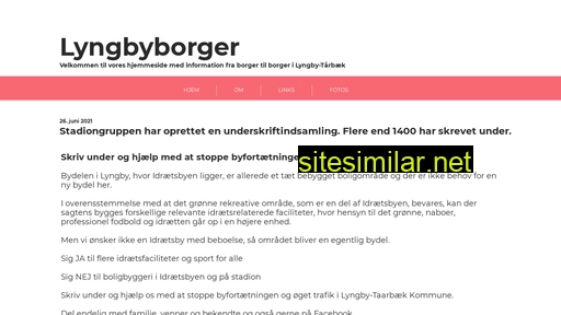 lyngbyborger.dk alternative sites