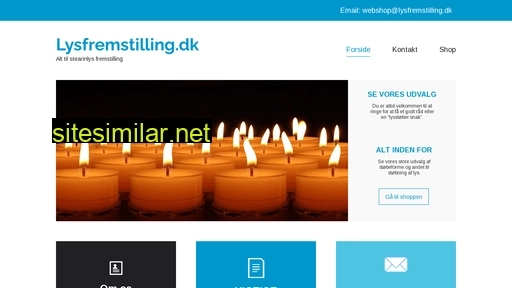 lysfremstilling.dk alternative sites