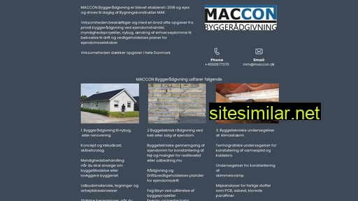 maccon.dk alternative sites