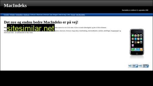 macindex.dk alternative sites