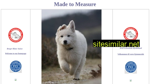Made-to-measure similar sites