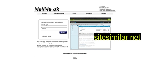 mailme.dk alternative sites