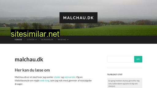 malchau.dk alternative sites