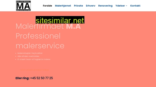 malerfirmaetma.dk alternative sites