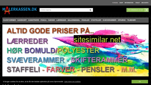 malerkassen.dk alternative sites