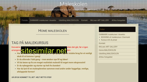 maleskolen.dk alternative sites