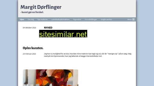 margitdorflinger.dk alternative sites