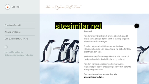 marie-dybron-hoffs-fond.probo.dk alternative sites