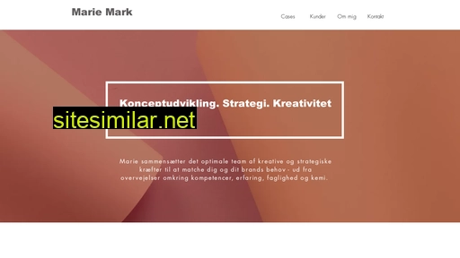 mariemark.dk alternative sites