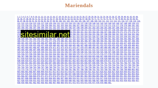 mariendals.dk alternative sites