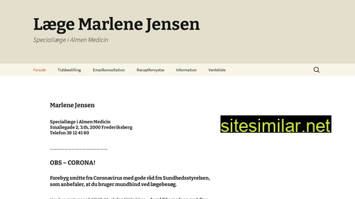 marlenejensen.dk alternative sites