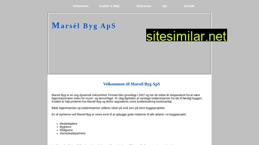 marselbyg.dk alternative sites