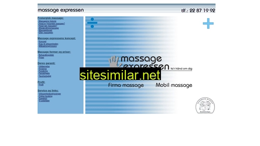 massageexpressen.dk alternative sites