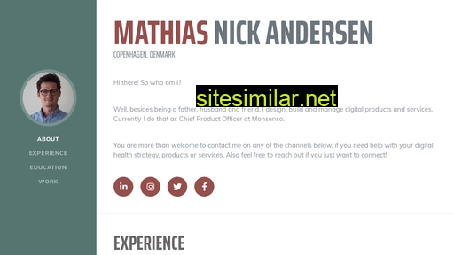 mathiasnickandersen.dk alternative sites