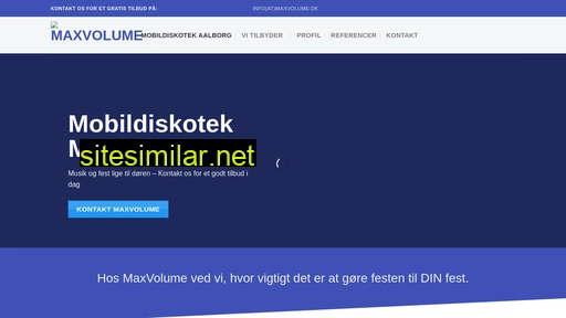 maxvolume.dk alternative sites