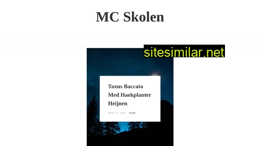 mcskolen.dk alternative sites