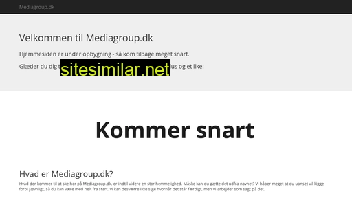 Mediagroup similar sites