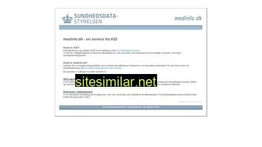 medinfo.dk alternative sites