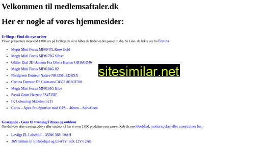 medlemsaftaler.dk alternative sites