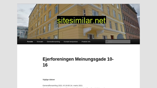 meinungsgade10-16.dk alternative sites