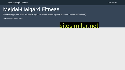 mejdal-halgaard-fitness.dk alternative sites