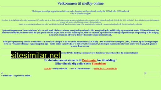 melby-online.dk alternative sites