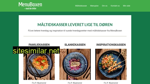 menuboxen.dk alternative sites