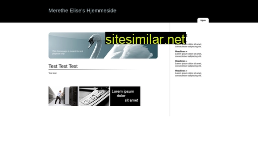 merethe-elise.dk alternative sites