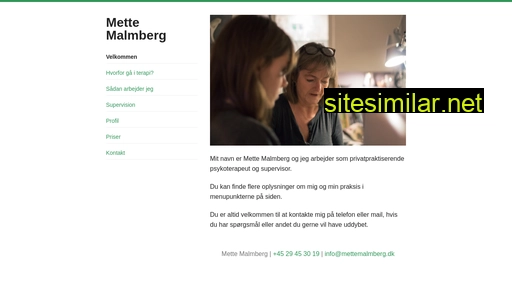 mettemalmberg.dk alternative sites