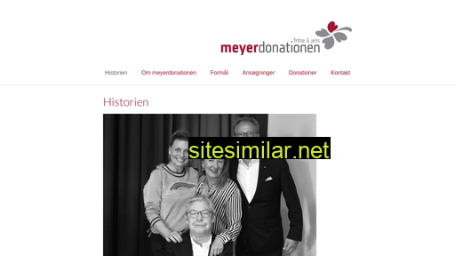 meyerdonationen.dk alternative sites
