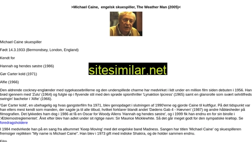 michaelcaine-infoside.dk alternative sites