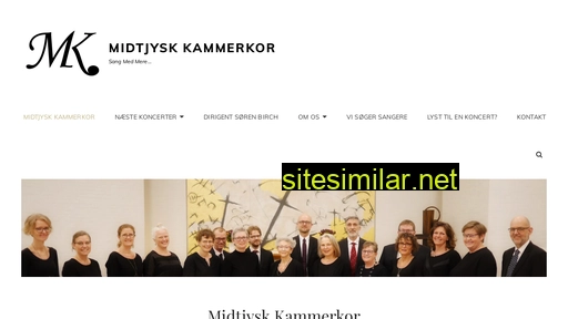 midtjyskkammerkor.dk alternative sites